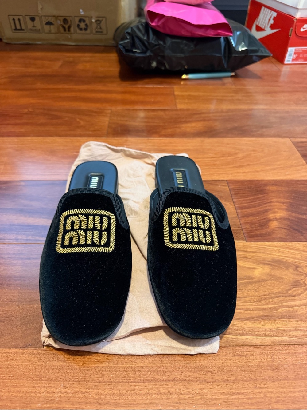 Miu Miu Unisex Slides